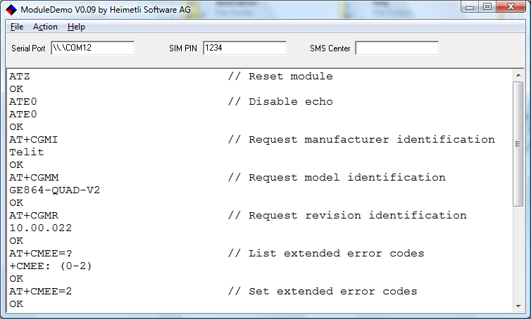 moduledemo in action