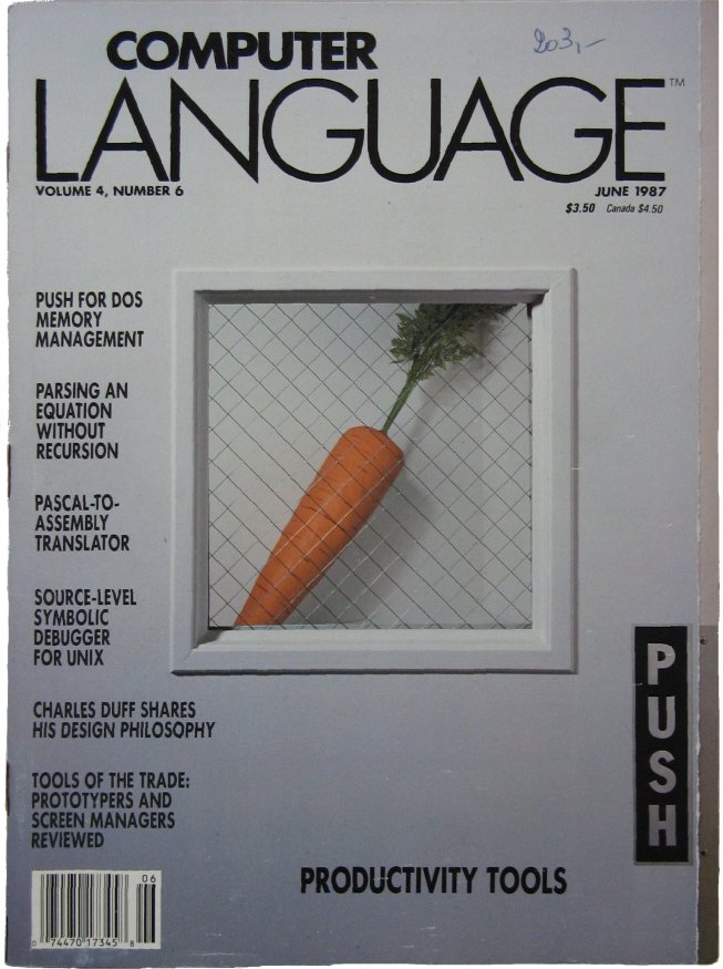 Computer Language June 1987