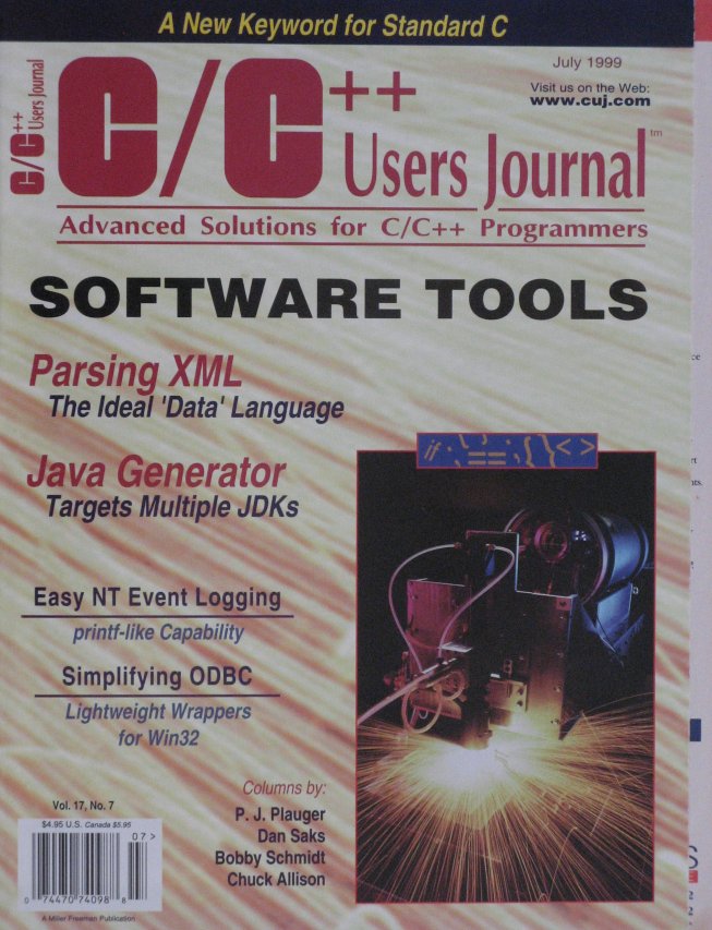 C/C++ Users Journal July 1999